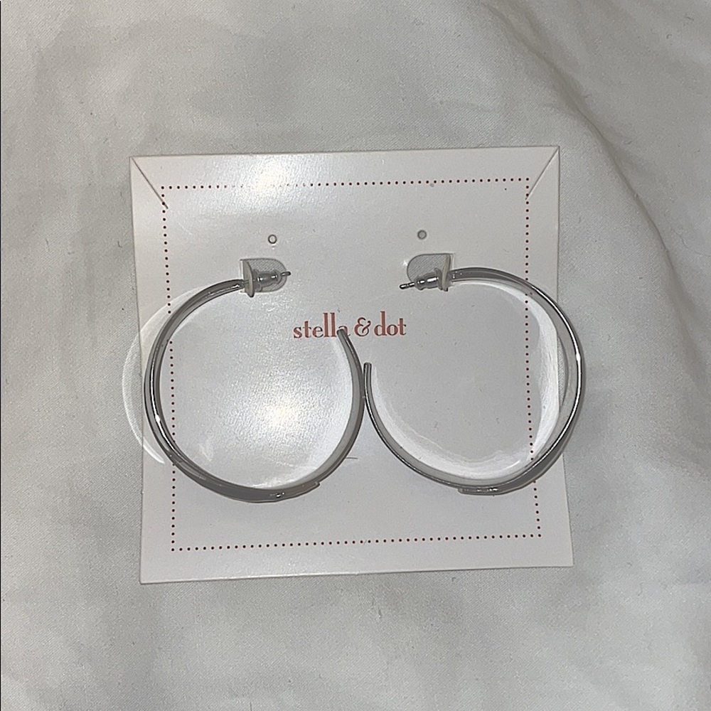 Sterling Silver Hoop Earrings